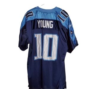 Tennessee Titans Vince Young Jersey Reebok Size 50.